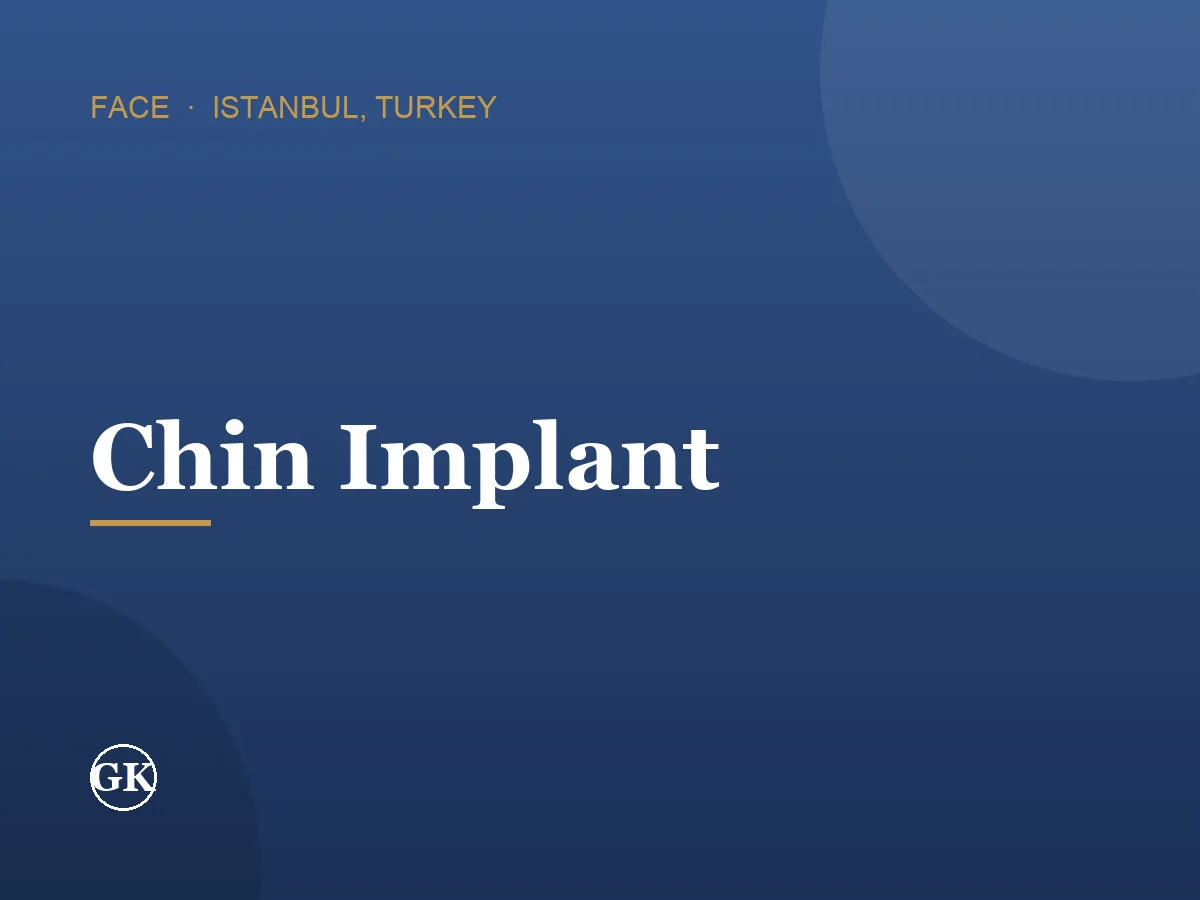 Chin Implant (Mentoplasty)
