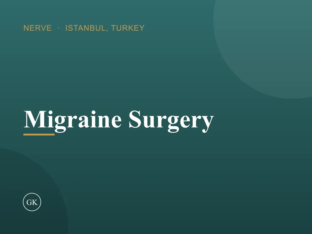 Migraine Surgery
